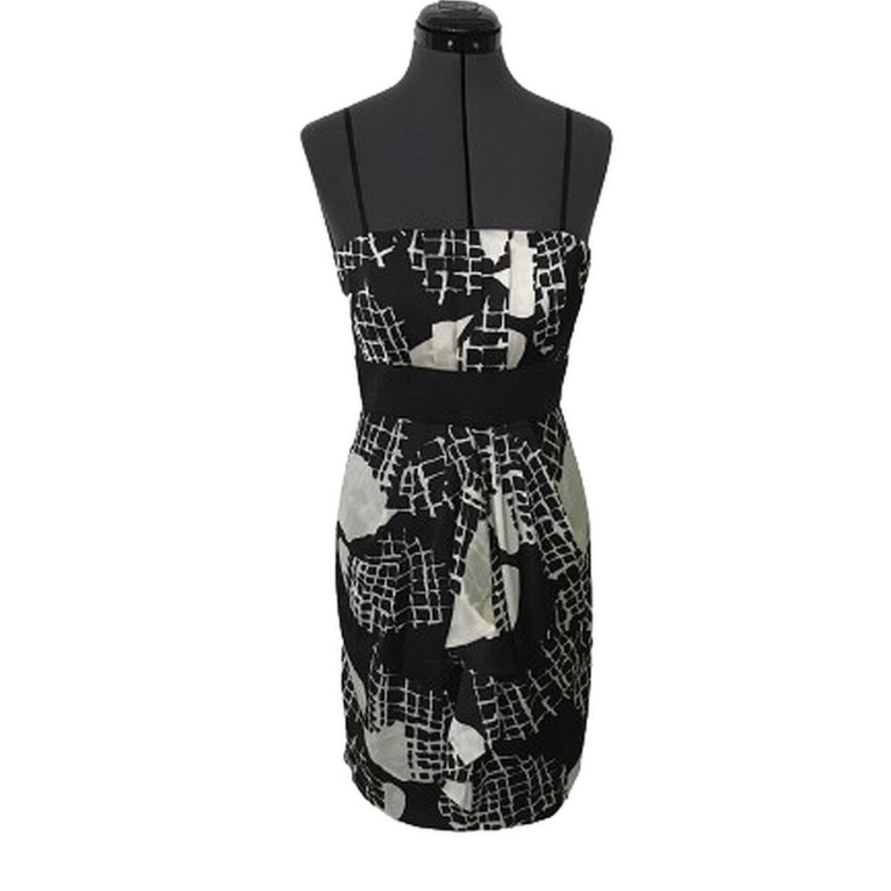 Max and Cleo Black and White cocktail dress size 8
